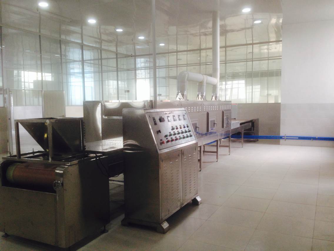 文冠茶微波殺菌機(jī)